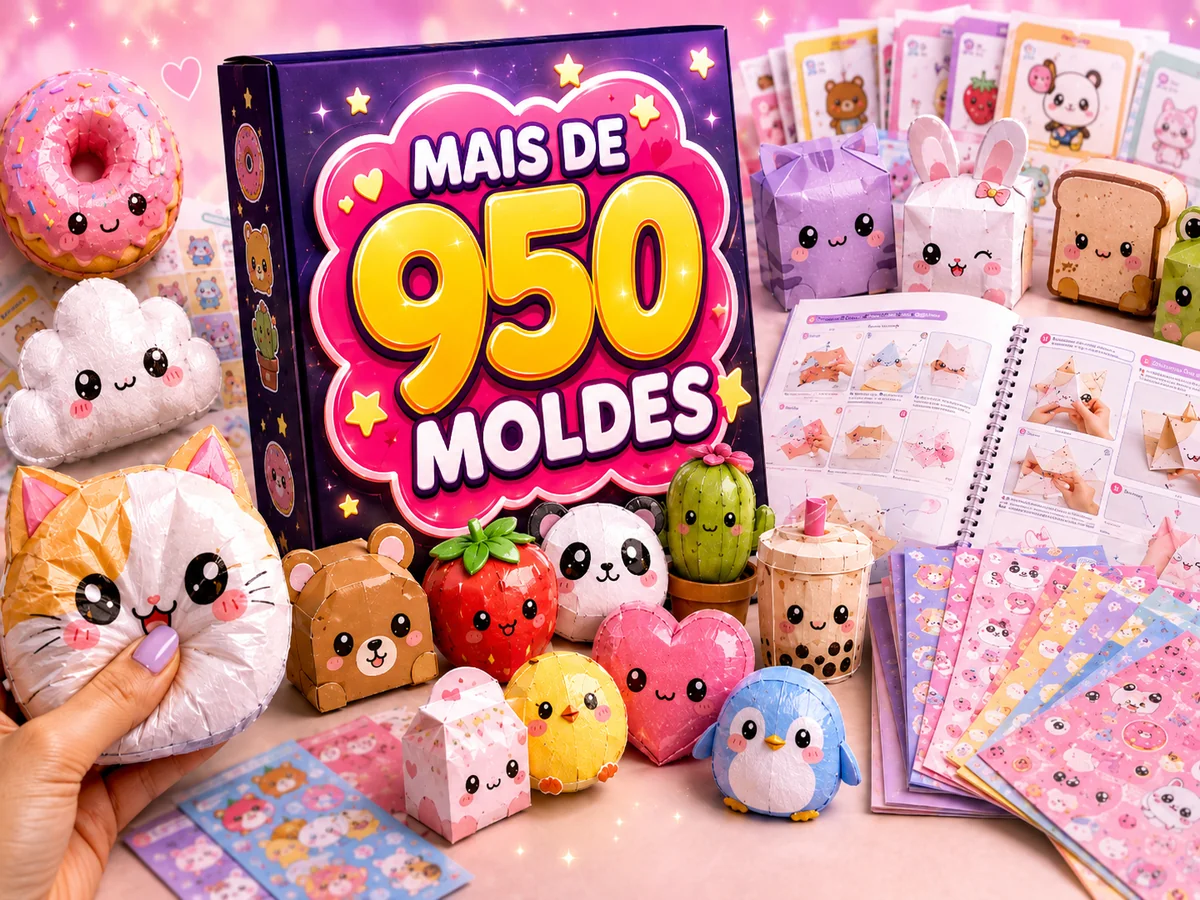 Pacote Premium com mais de 950 moldes