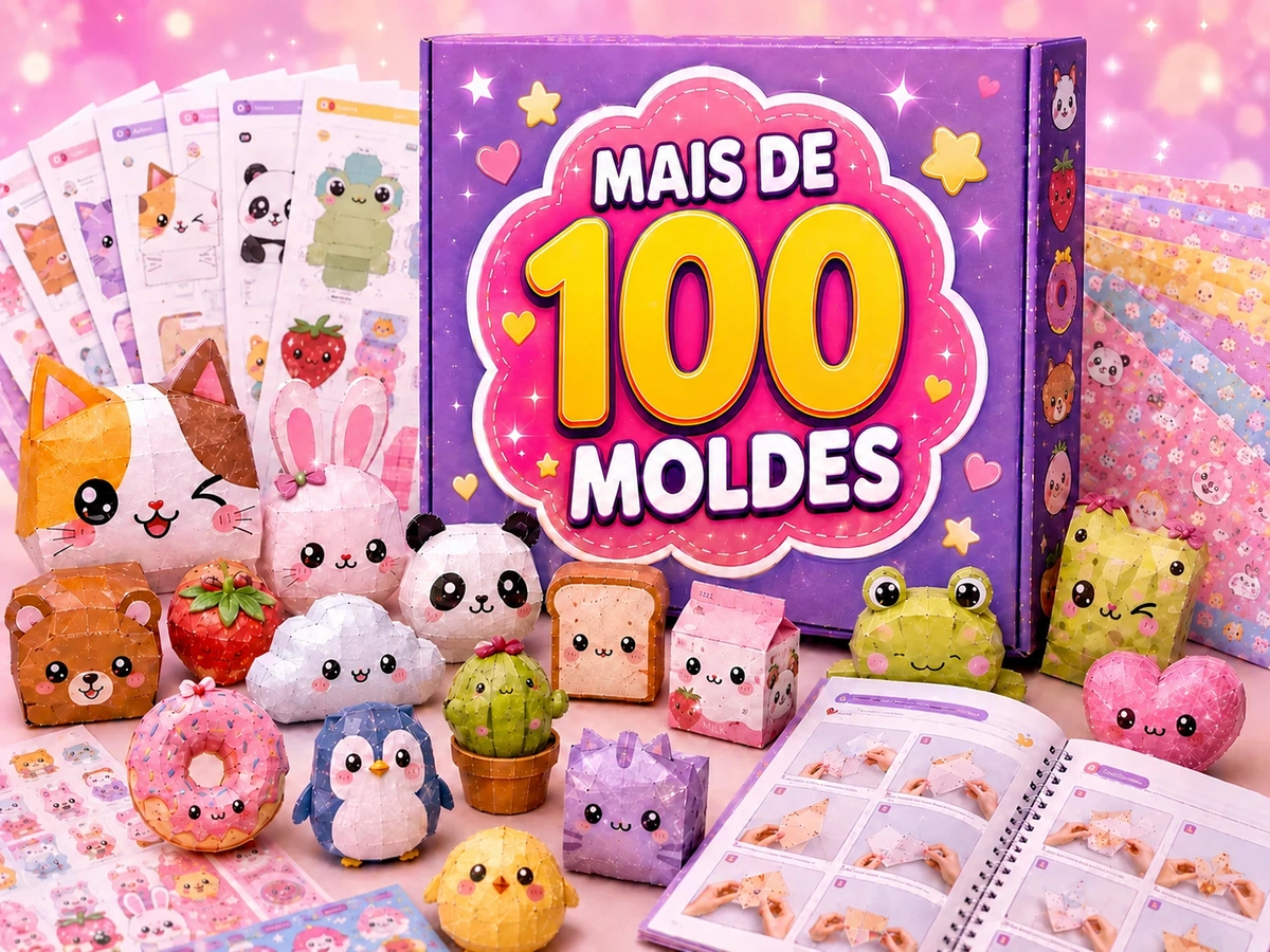 Plano com 100 moldes